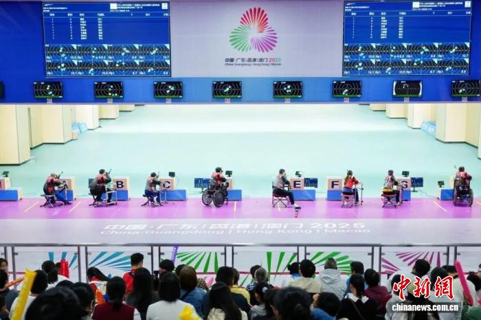 第十二届残运会射击赛首日决出6金 河北选手破全